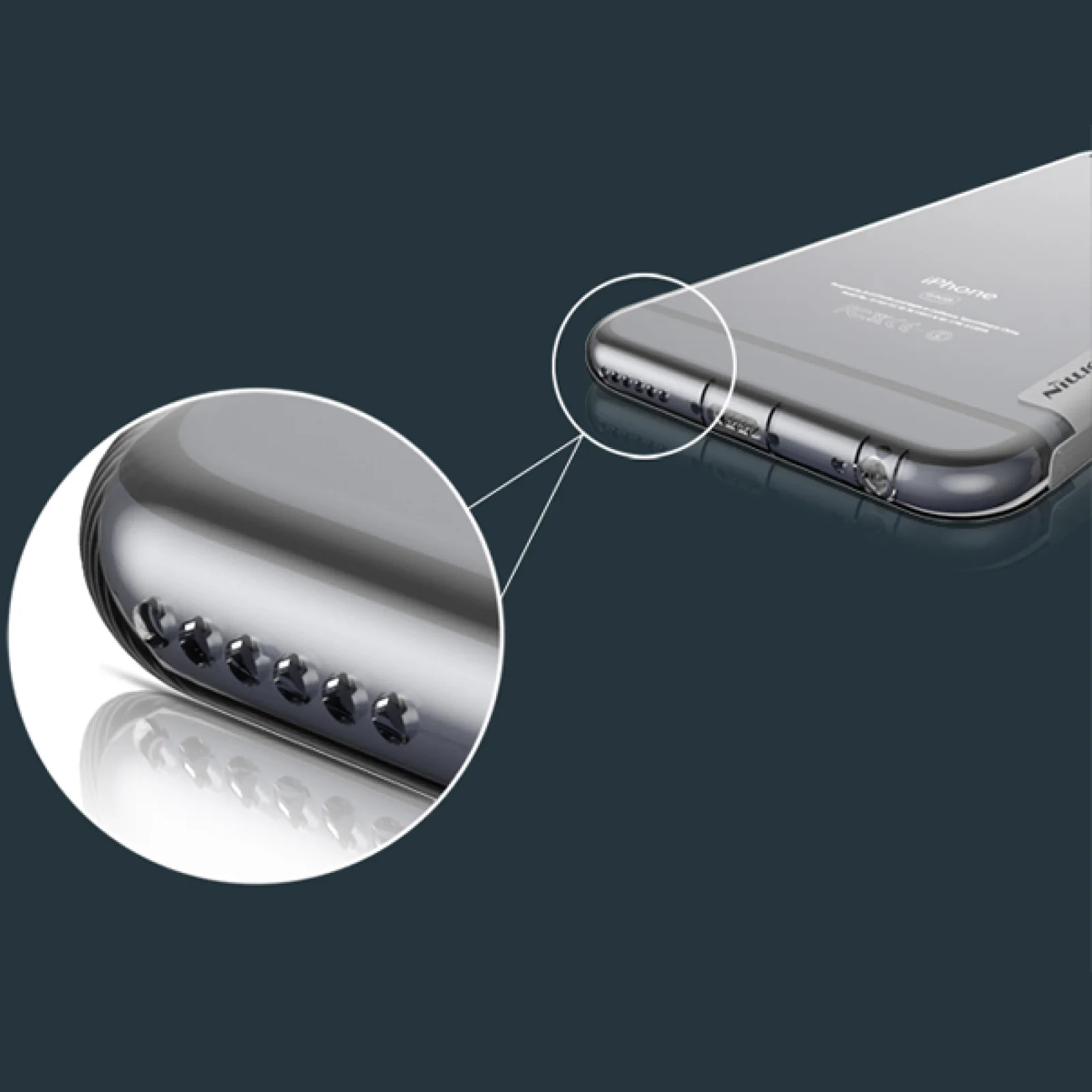 Чехол Nillkin Nature TPU Case Grey для iPhone 6 Plus/6s Plus