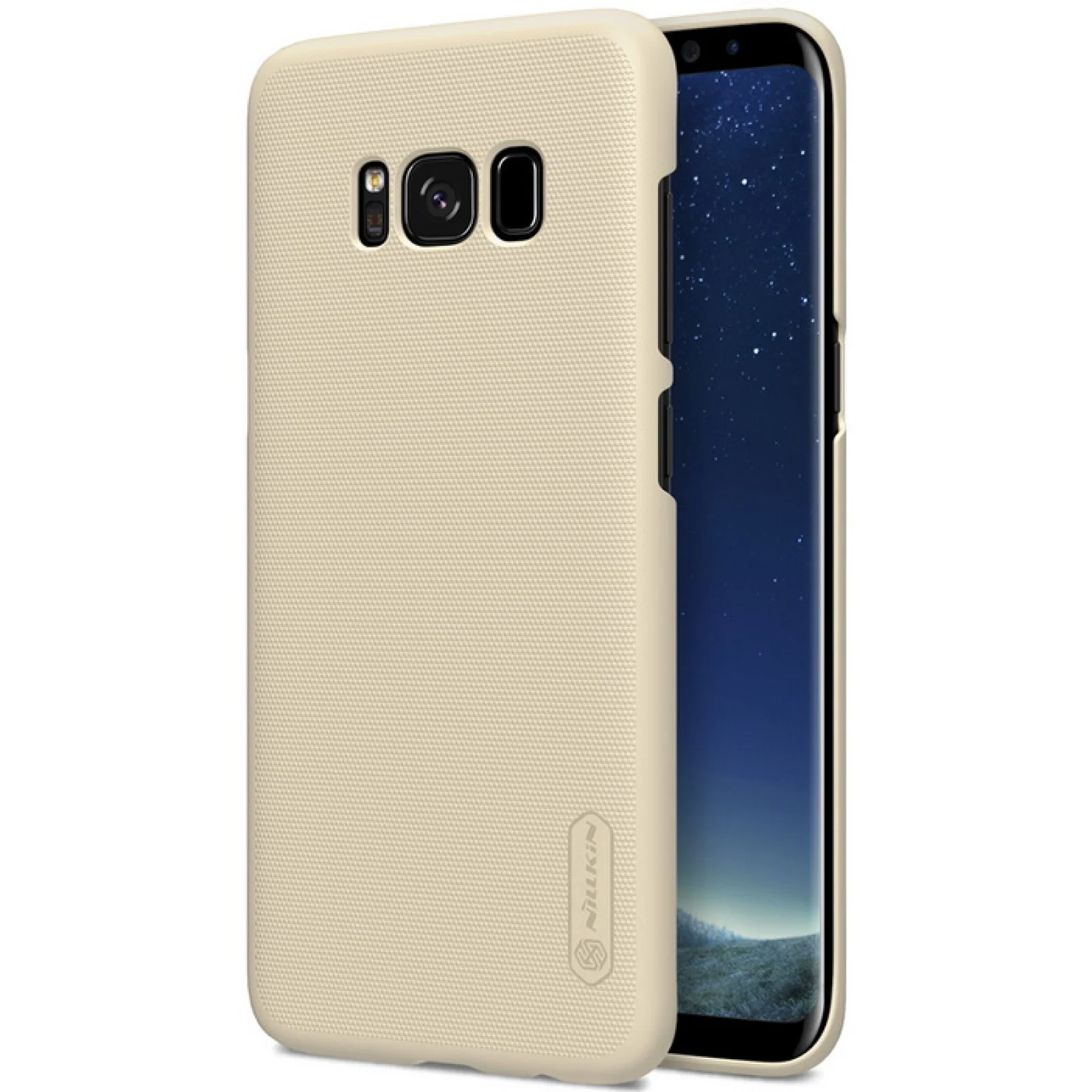 Чехол Nillkin Super Frosted Shield Gold для Samsung G955 Galaxy S8+