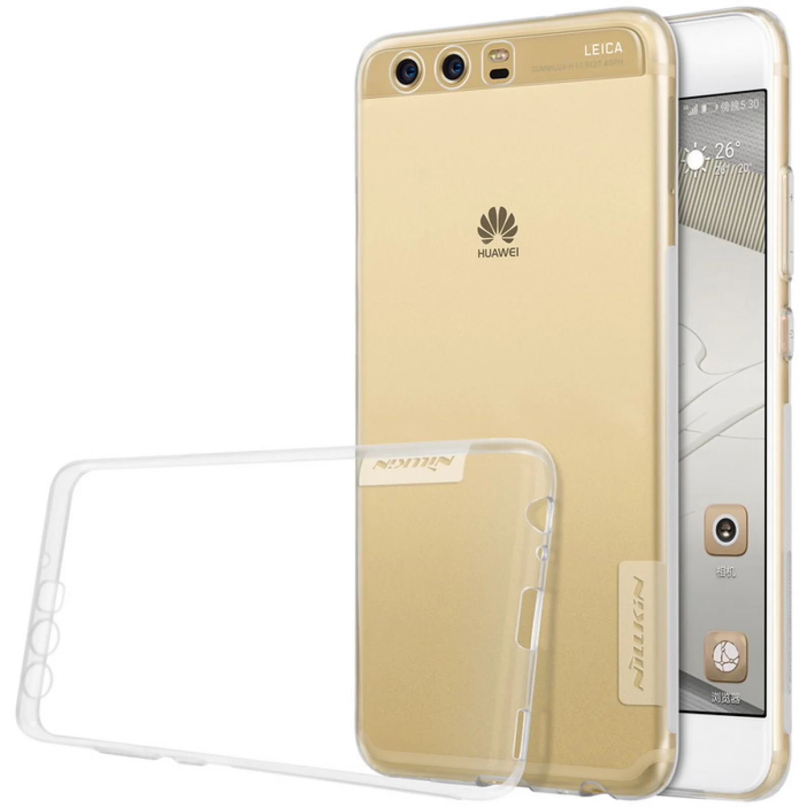Чехол Nillkin Nature TPU Case White для Huawei P10 Plus