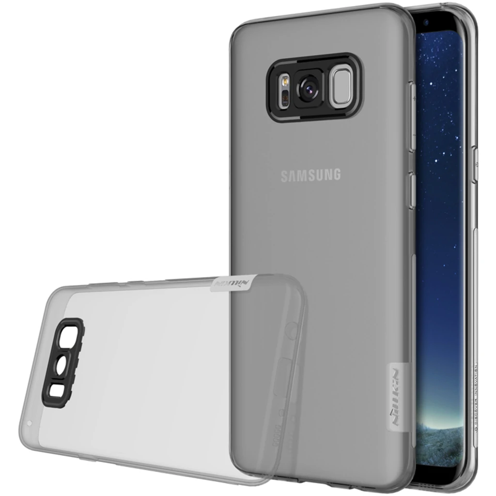 Чохол Nillkin Nature TPU Case Grey для Samsung G955 Galaxy S8 +