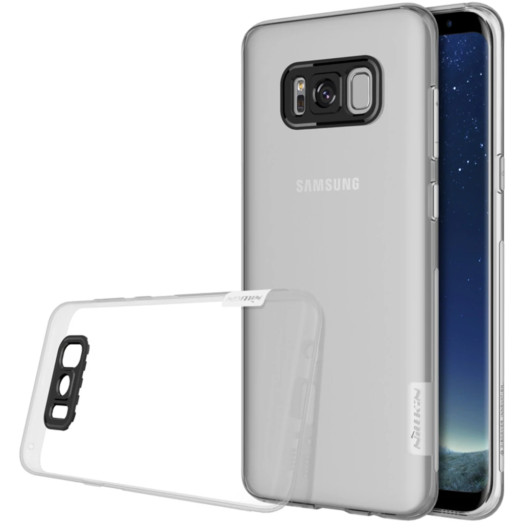 Чохол Nillkin Nature TPU Case White для Samsung G955 Galaxy S8 +