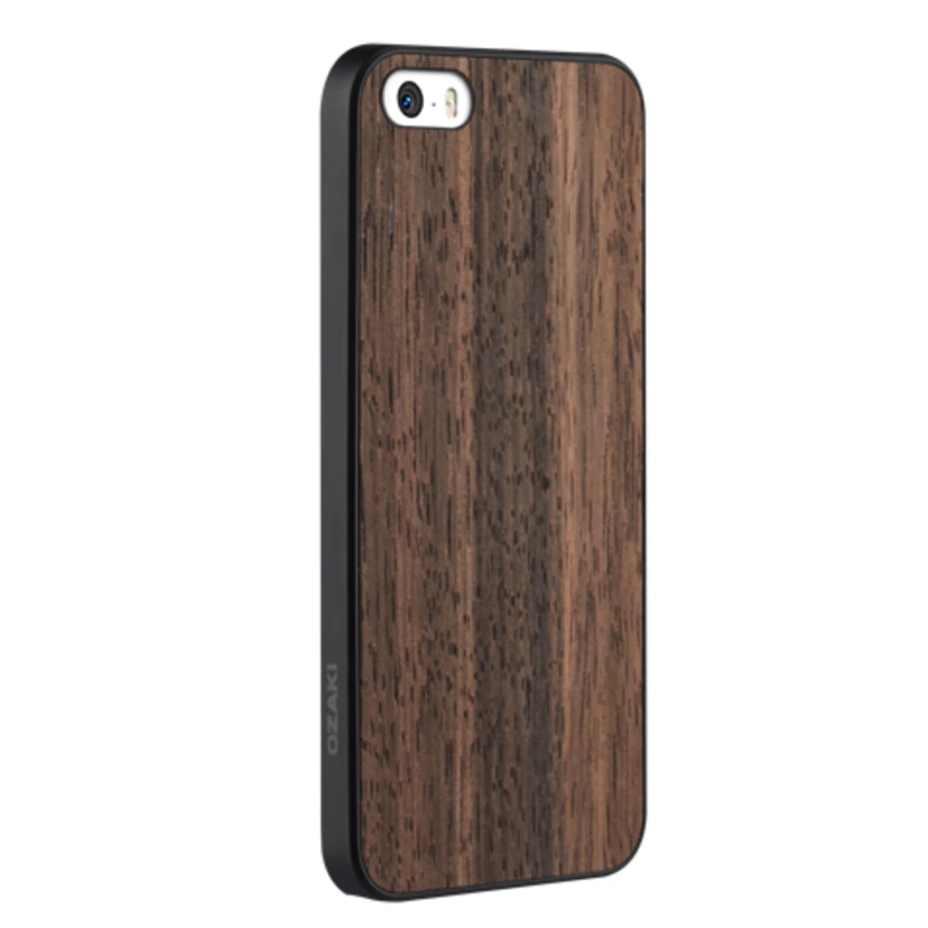 Чехол Ozaki O!coat 0.3+Wood Ebony для iPhone 5/iPhone 5S