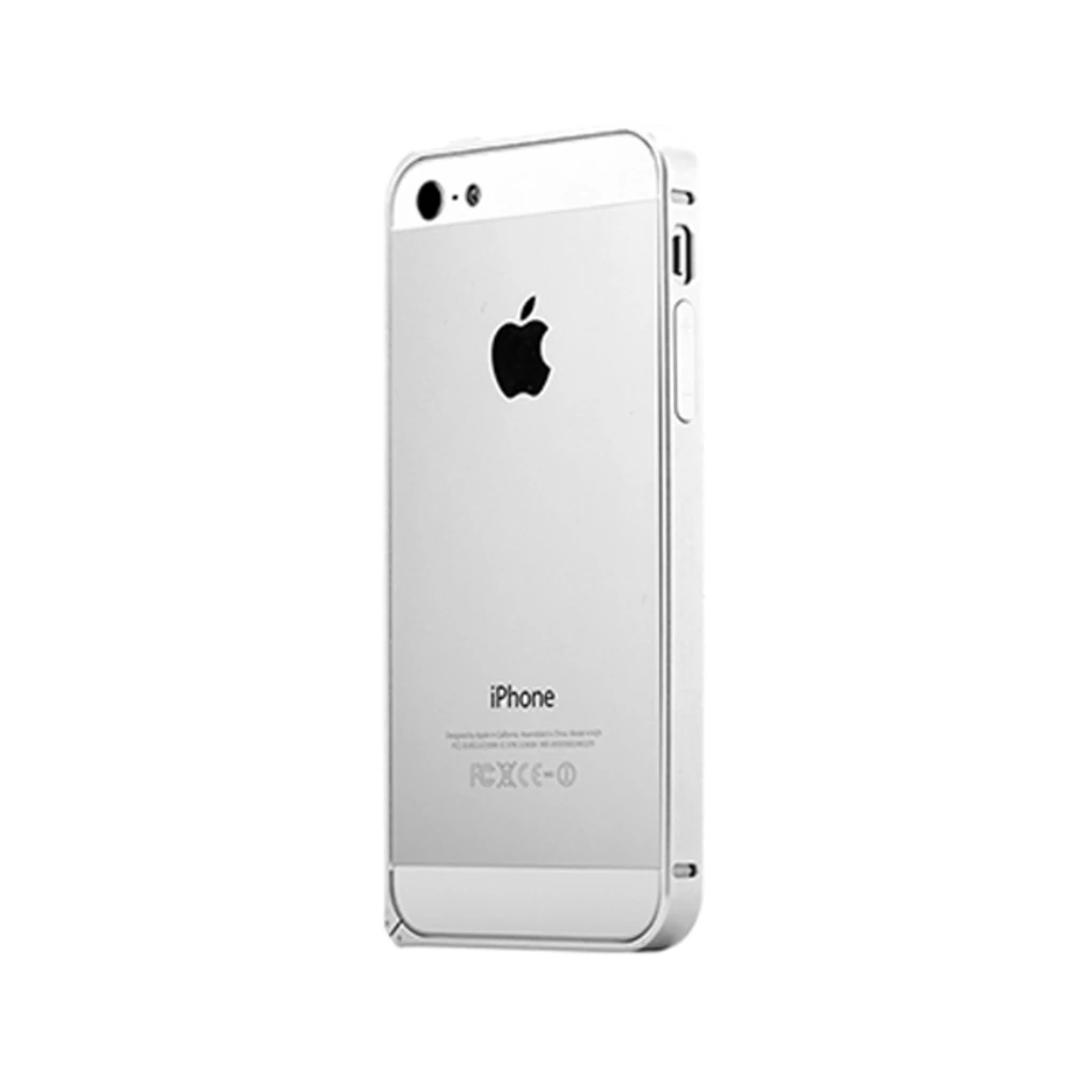 Бампер ROCK Slim Guard Series Aluminium Bumper Silver для Apple iPhone 5S/5