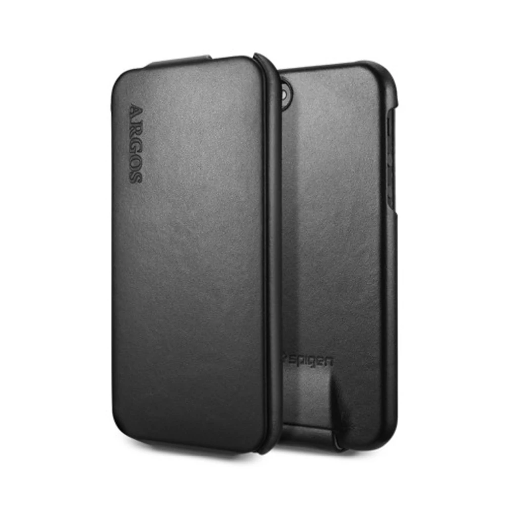 Чехол-флип SGP Leather Case Argos Black для iPhone 5S / 5