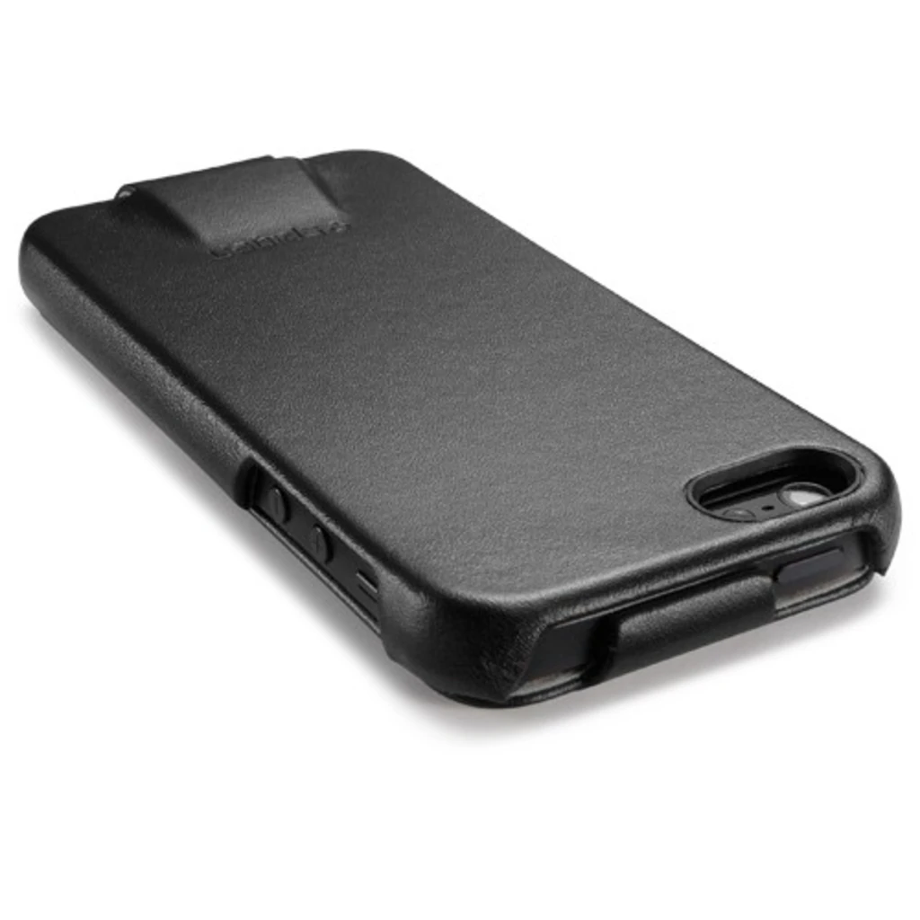Чехол-флип SGP Leather Case Argos Black для iPhone 5S / 5