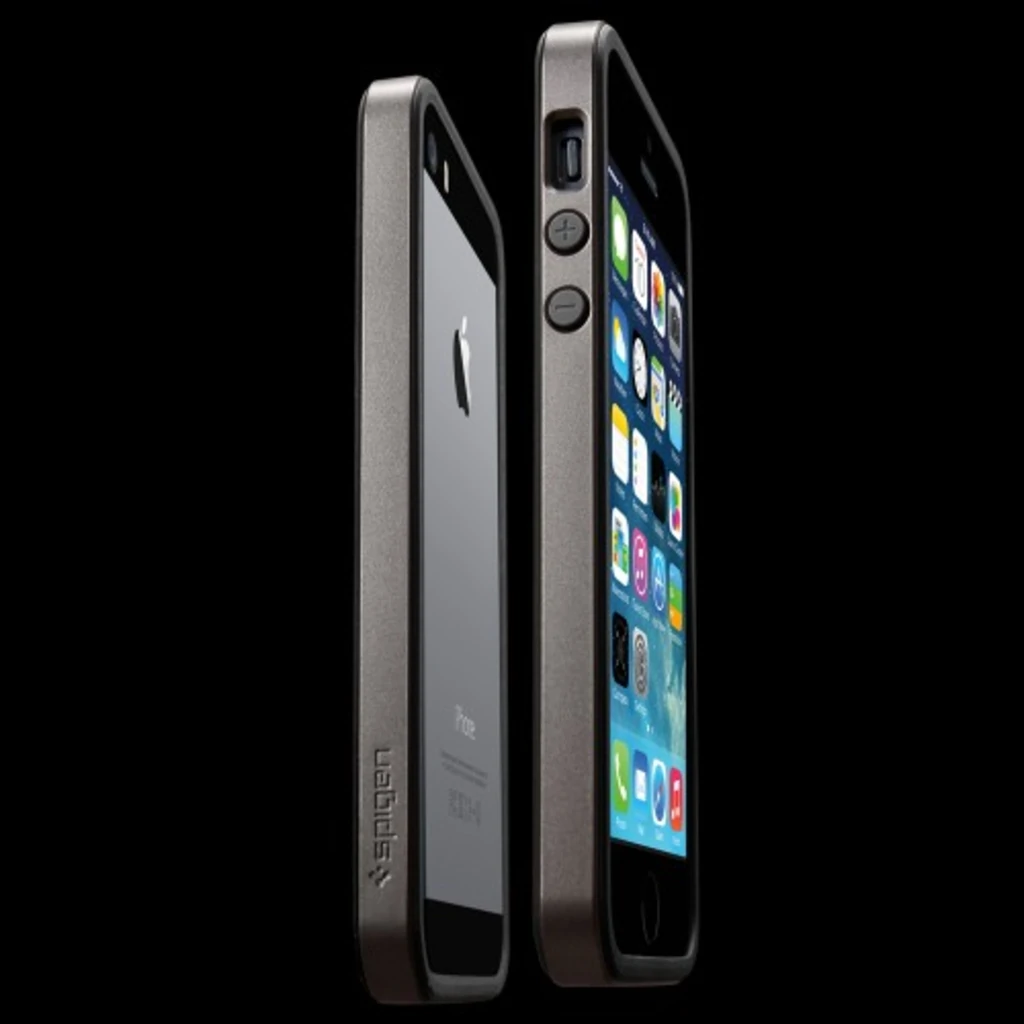 Бампер SGP Case Neo Hybrid EX Slim Metal Series Gun Metal для iPhone 5S / 5