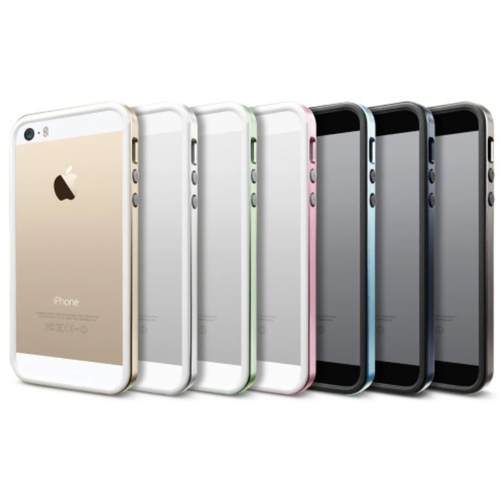 Бампер SGP Case Neo Hybrid EX Slim Metal Series Gun Metal для iPhone 5S / 5