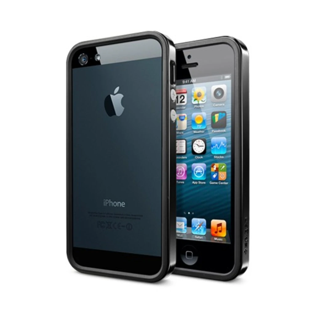 Бампер SGP Case Neo Hybrid EX Vivid Soul Black для iPhone 5S/5
