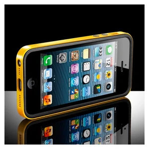 Бампер SGP Case Neo Hybrid EX Vivid Reventon Yellow для iPhone 5S / 5