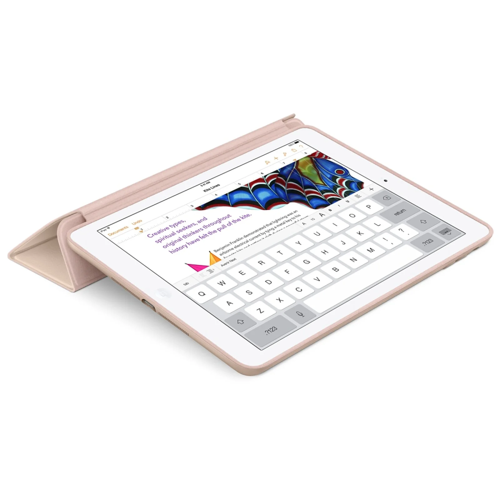 Чехол Apple Smart Case Beige для iPad Air