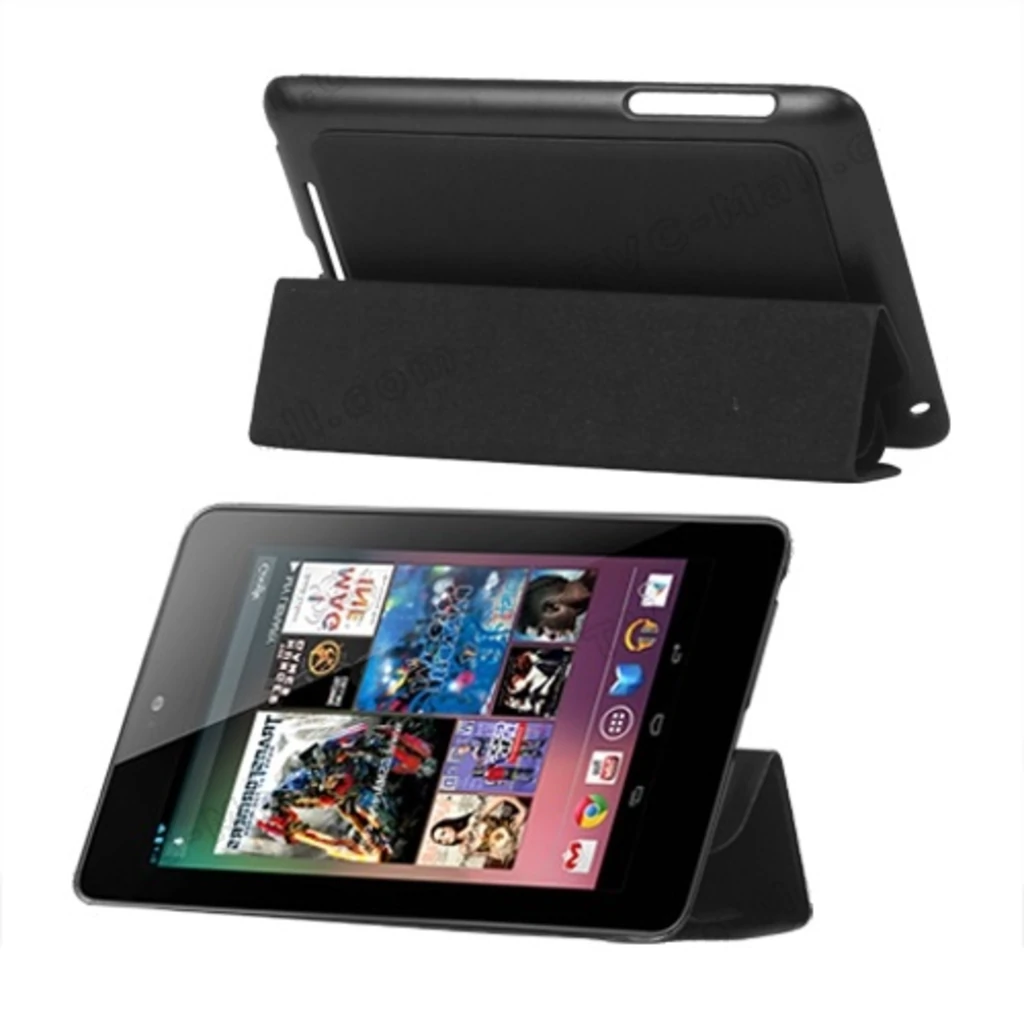 Чохол Leather Stand Case Black для Asus Google Nexus 7 (1)