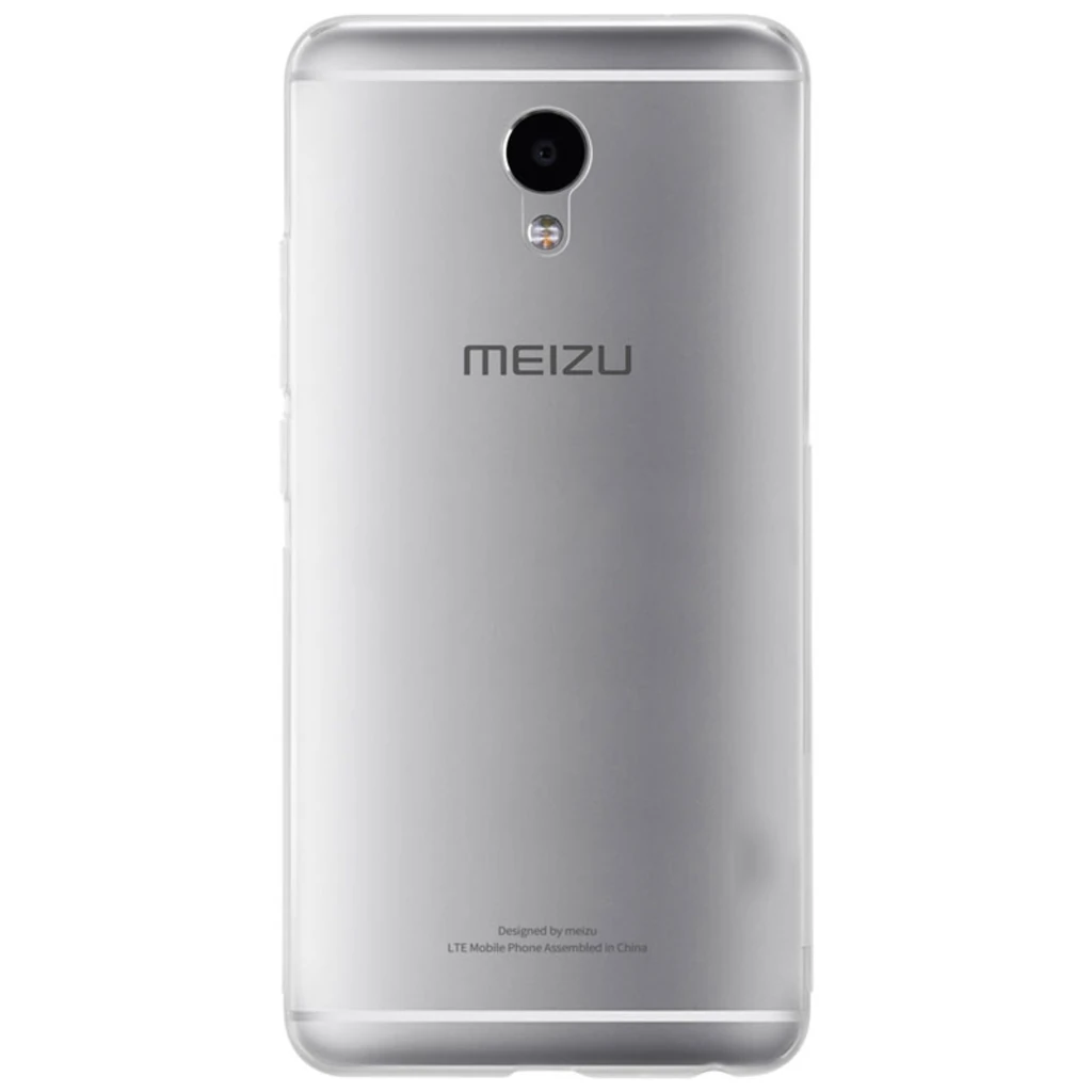 Накладка WS Silicon Case Clear для Meizu M5 Note