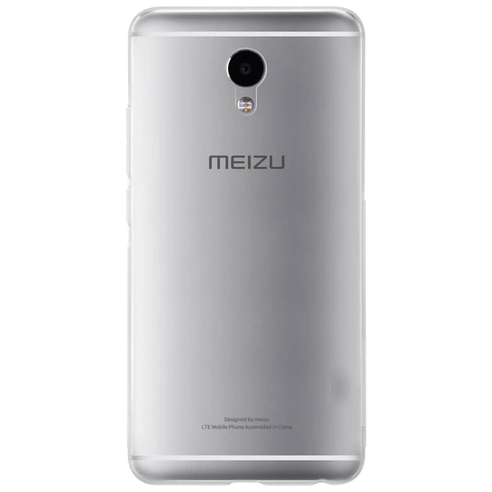 Накладка WS Silicon Case Clear для Meizu M5 Note