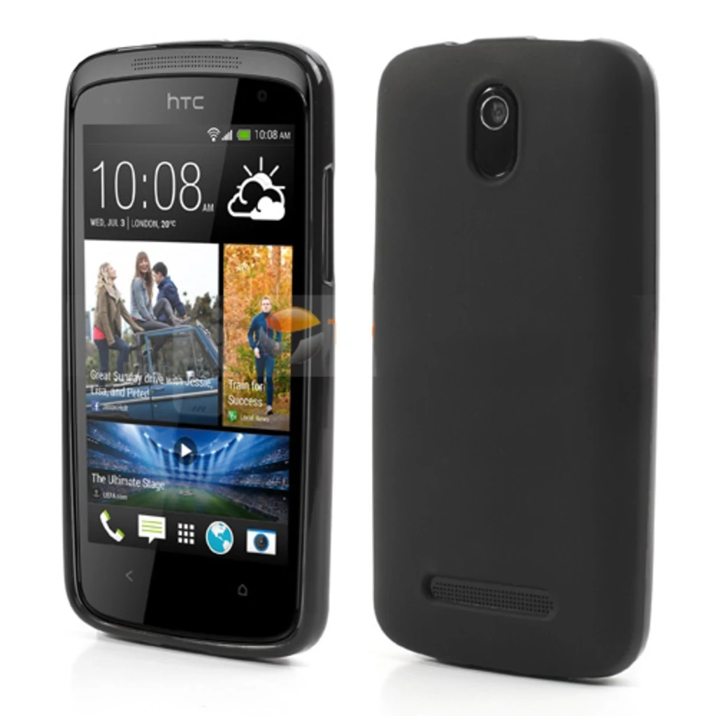Накладка Silicone Case HTC Desire 500, Black