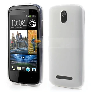 Цвет: Белый - Накладка Silicone Case HTC Desire 500, White