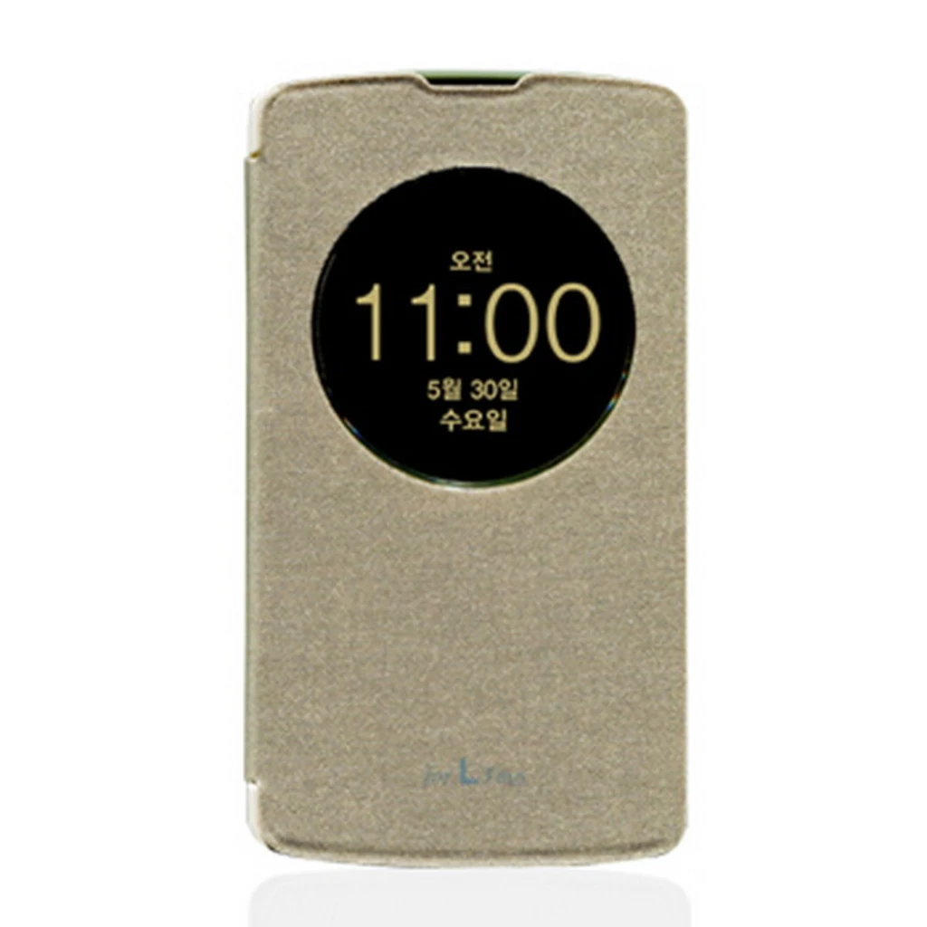 Чохол VOIA Flip Case Gold для LG Optimus L FINO D295 Dual