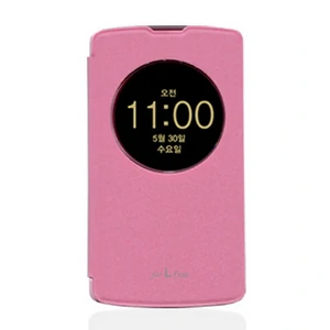 Чохол VOIA Flip Case Pink для LG Optimus L FINO D295 Dual