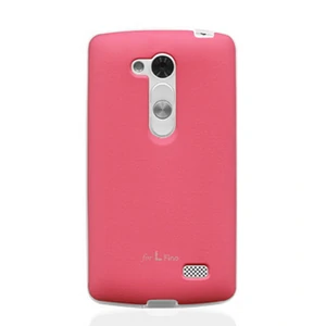 Накладка VOIA JellSkin Pink для LG Optimus L FINO D295 Dual