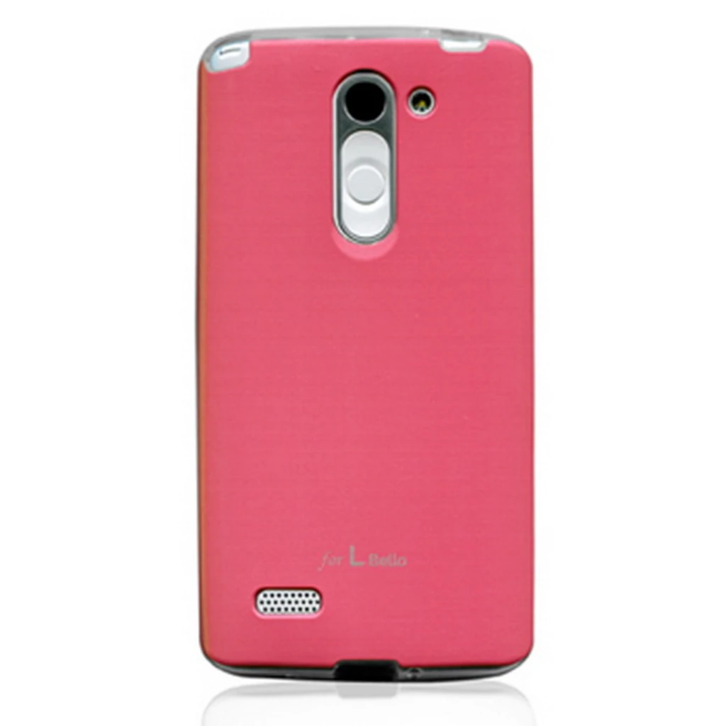 Накладка VOIA JellSkin Pink для LG Optimus L BELLO D335 Dual