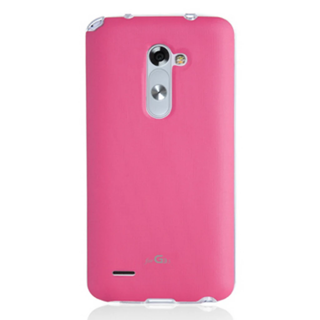 Накладка VOIA JellSkin Pink для LG G3s D724 Dual