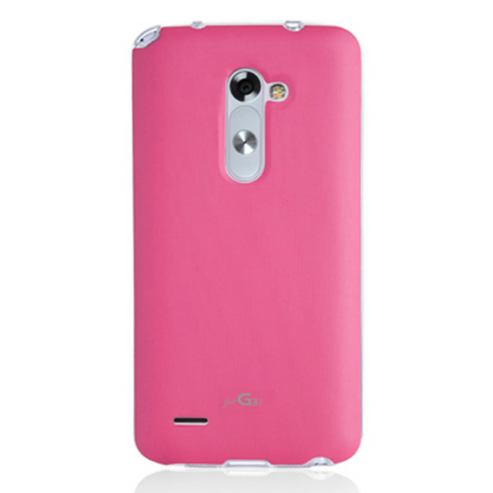 Накладка VOIA JellSkin Pink для LG G3s D724 Dual