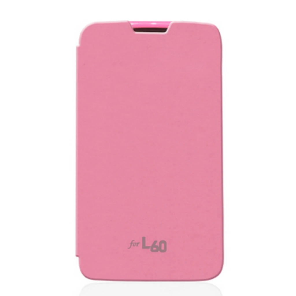 Чехол VOIA Flip Case Pink для LG Optimus L60 X135 Dual