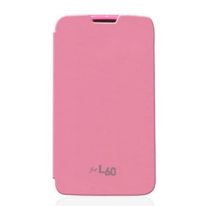 Чохол VOIA Flip Case Pink для LG Optimus L60 X135 Dual