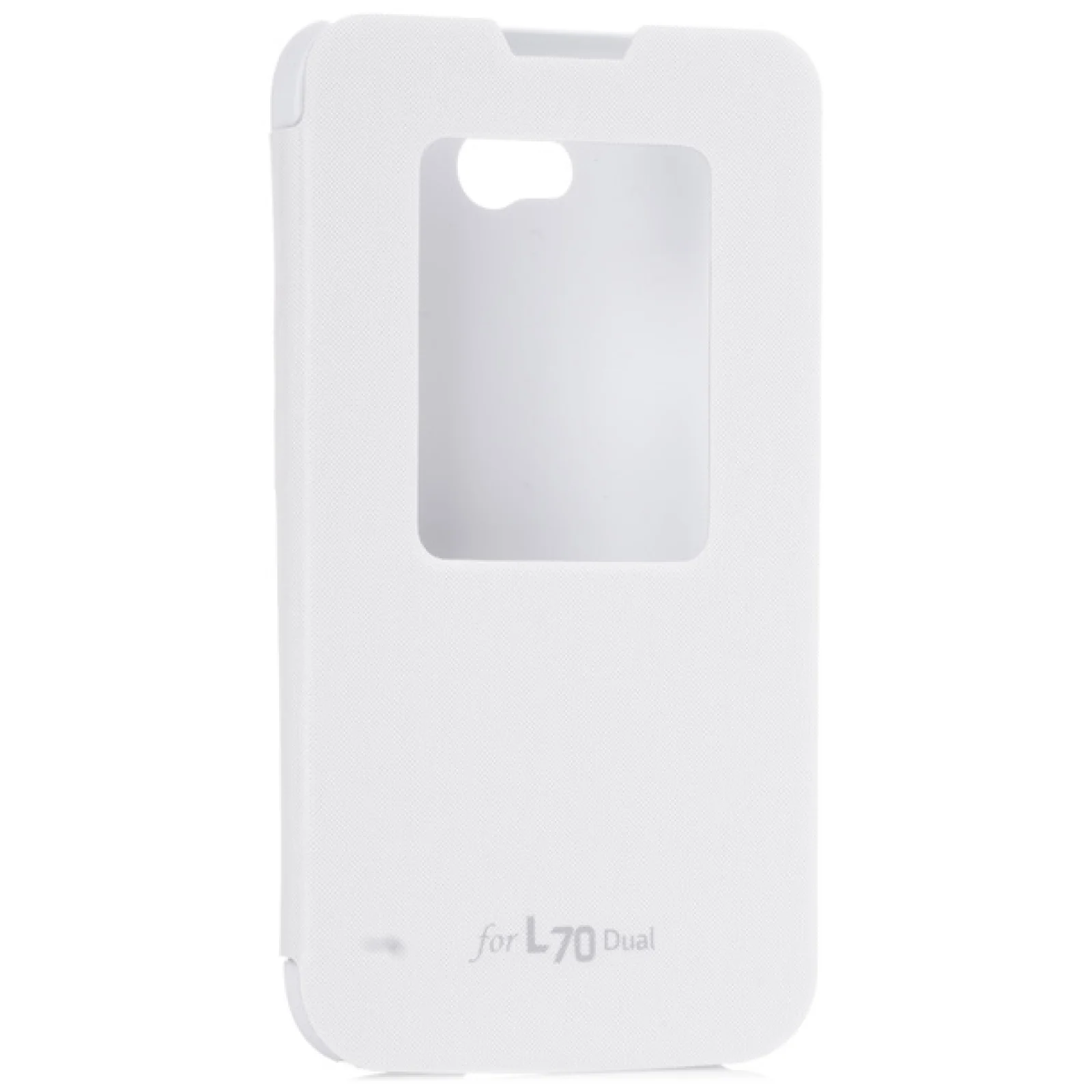 Чехол VOIA Flip Case White для LG Optimus L70 Dual D325