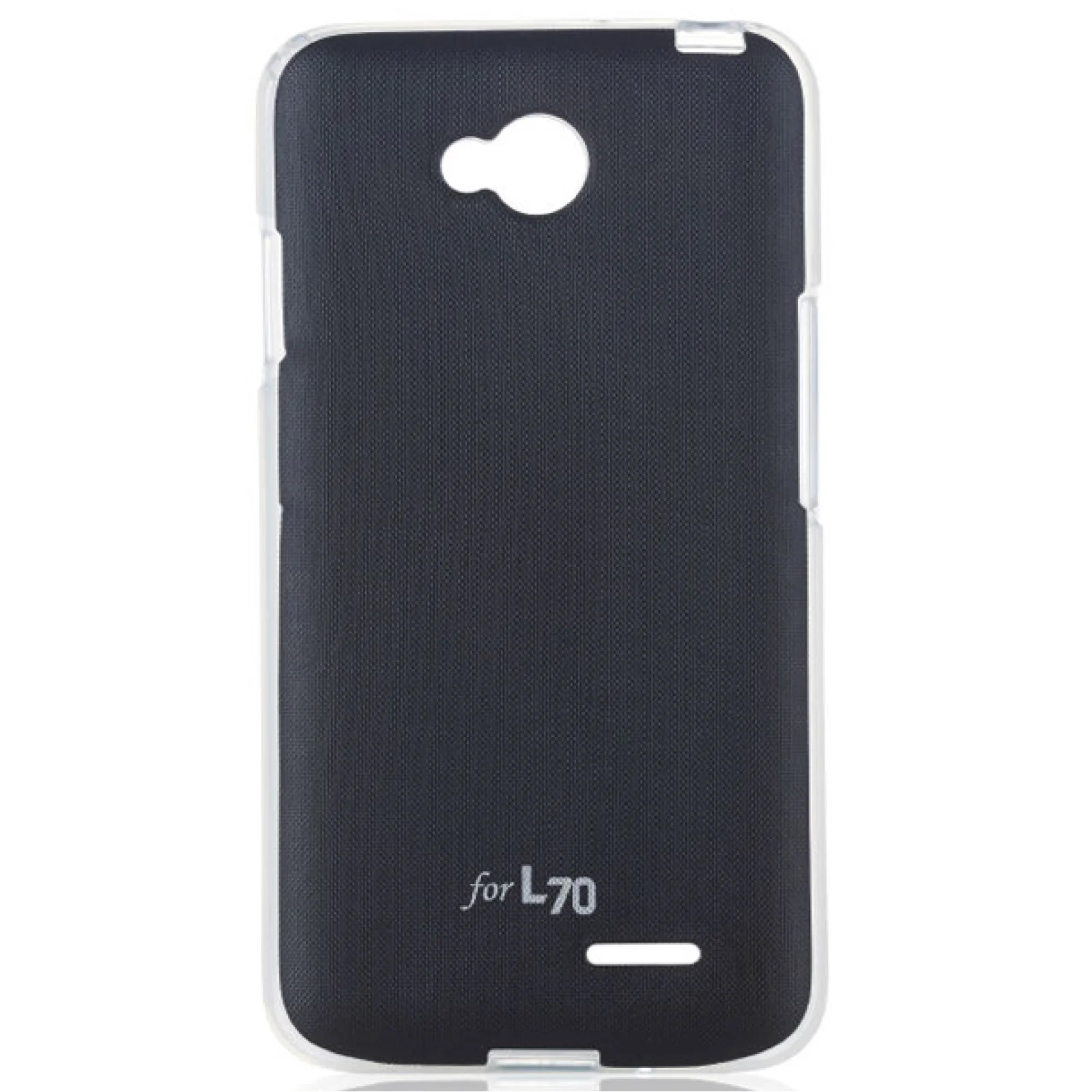 Накладка VOIA JellSkin Black для LG Optimus L70 Dual D325