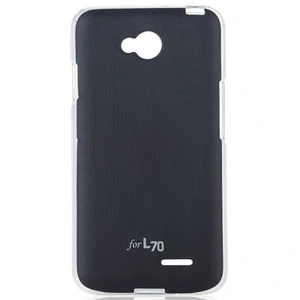 Накладка VOIA JellSkin Black для LG Optimus L70 Dual D325