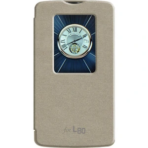 Чохол VOIA Flip Case Gold для LG Optimus L80 Dual D380