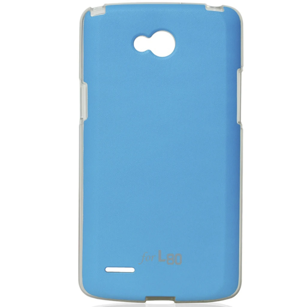 Накладка VOIA JellSkin Blue для LG Optimus L80 Dual D380