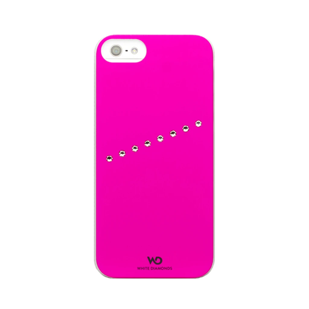 Чохол White Diamonds Sash Neon Pink для iPhone 5/5s