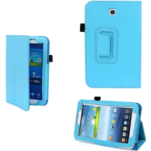 Цвет: Голубой - Чехол Yoobao Executive Leather Case для Samsung Galaxy Tab 3 7.0 T2100/T2110 Blue