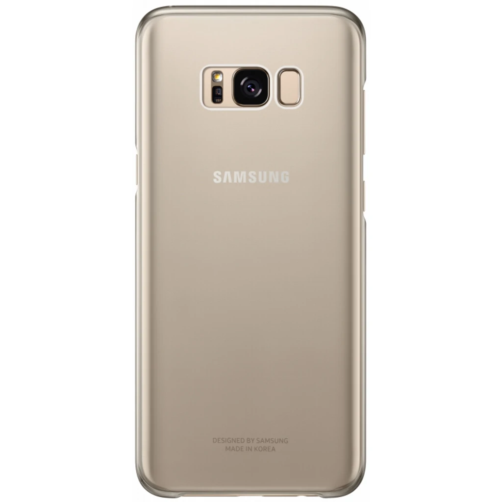 Чохол Samsung Clear Cover Gold для Samsung G950 Galaxy S8 (EF-QG950CFEGRU)