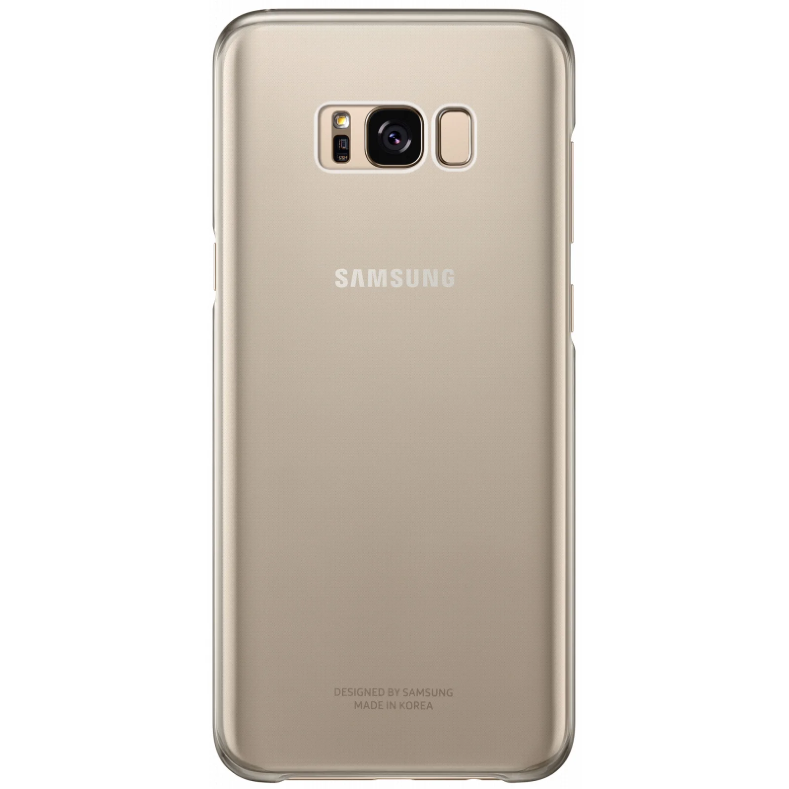 Чохол Samsung Clear Cover Gold для Samsung G950 Galaxy S8 (EF-QG950CFEGRU)