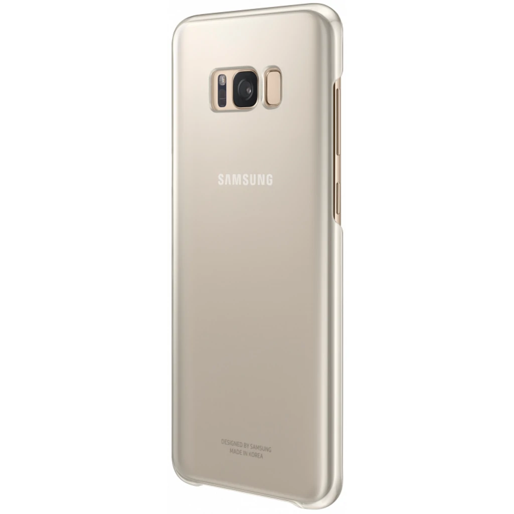 Чохол Samsung Clear Cover Gold для Samsung G950 Galaxy S8 (EF-QG950CFEGRU)
