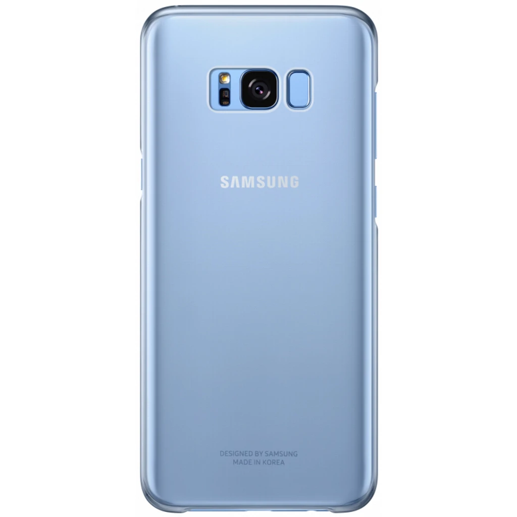 Чохол Samsung Clear Cover Blue для Samsung G950 Galaxy S8 (EF-QG950CLEGRU)