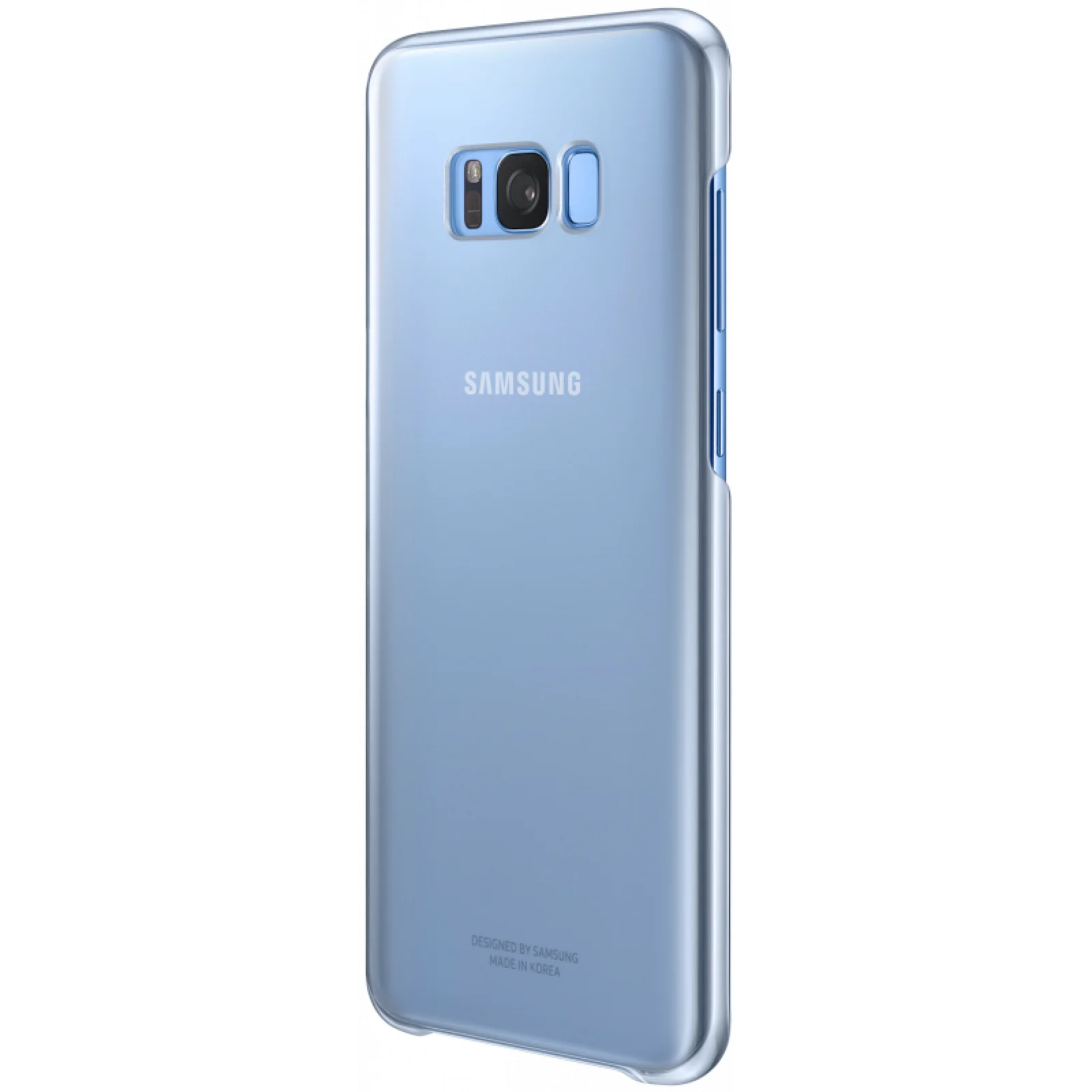 Чохол Samsung Clear Cover Blue для Samsung G950 Galaxy S8 (EF-QG950CLEGRU)