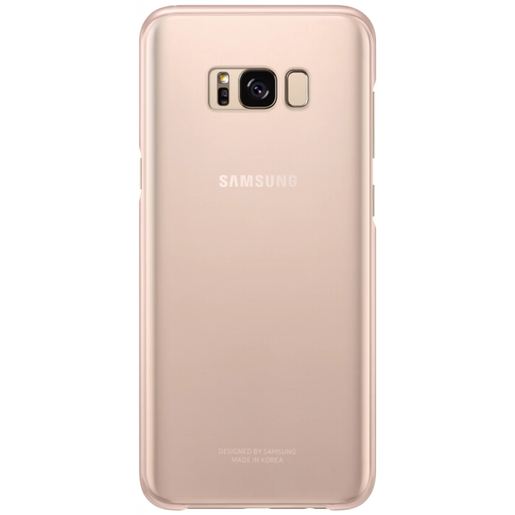 Чохол Samsung Clear Cover Pink для Samsung G950 Galaxy S8 (EF-QG950CPEGRU)