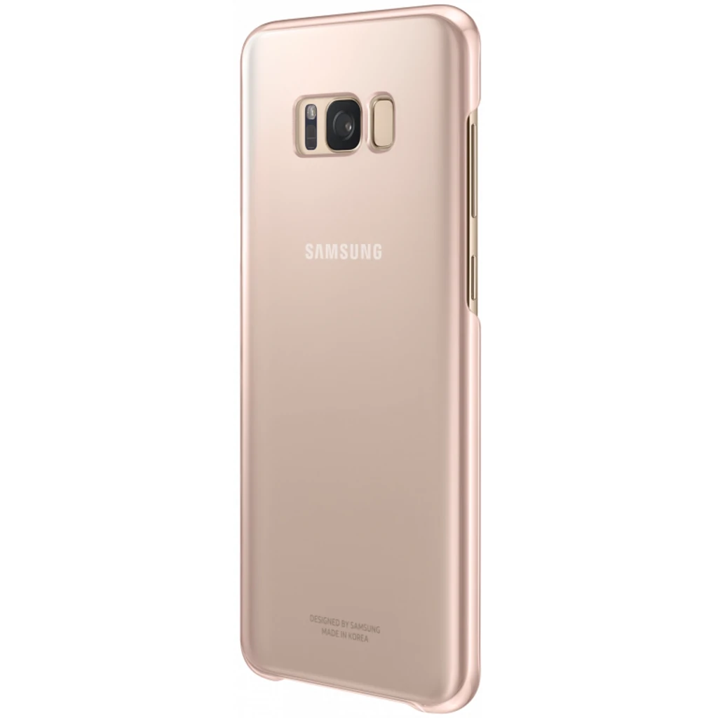 Чохол Samsung Clear Cover Pink для Samsung G950 Galaxy S8 (EF-QG950CPEGRU)