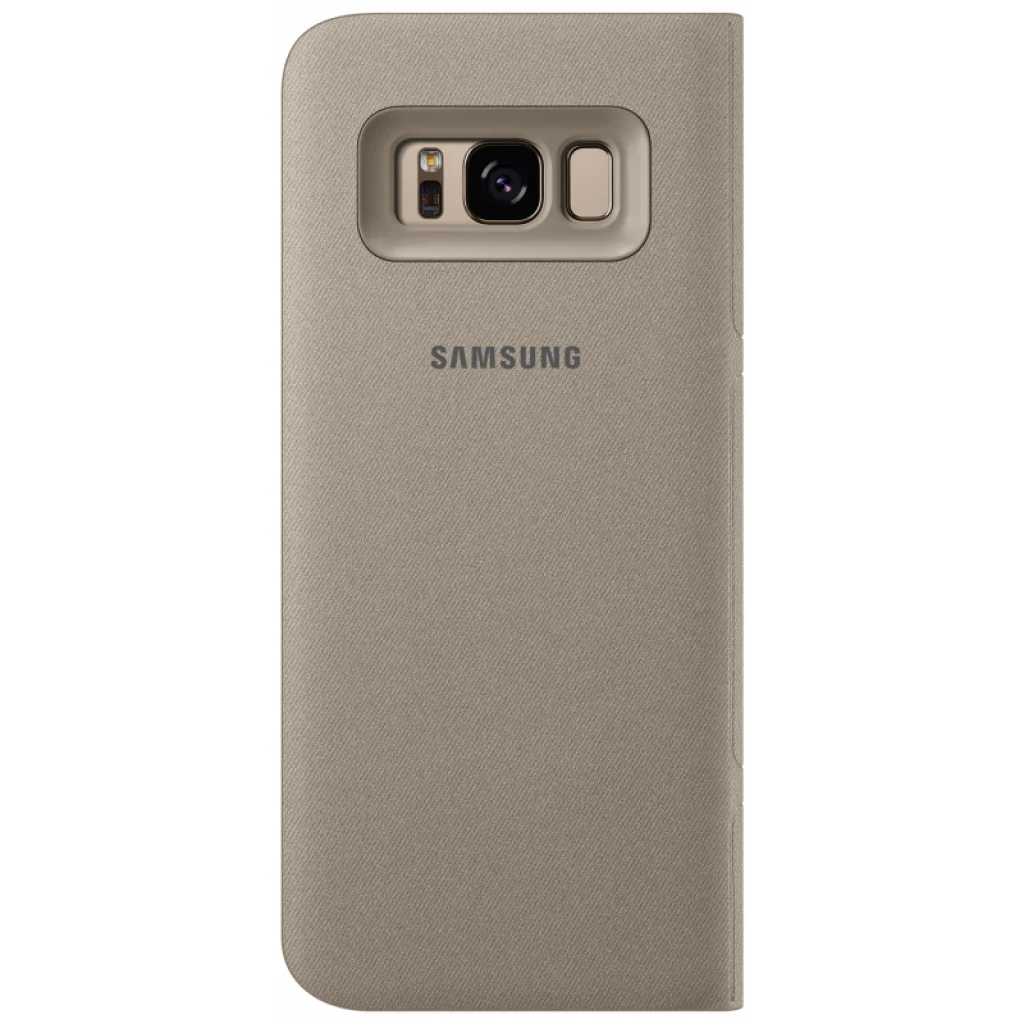Чехол Samsung LED View Cover Gold для Samsung G950 Galaxy S8 (EF-NG950PFEGRU)
