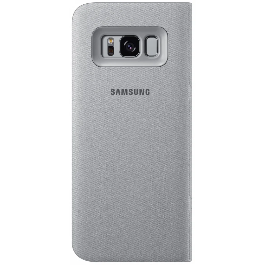 Чехол Samsung LED View Cover Silver для Samsung G950 Galaxy S8 (EF-NG950PSEGRU)