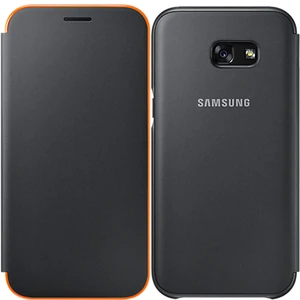 Цвет: Черный - Чехол Samsung Neon Flip Cover Black для Samsung A520 Galaxy A5 2017 (EF-FA520PBEGRU)