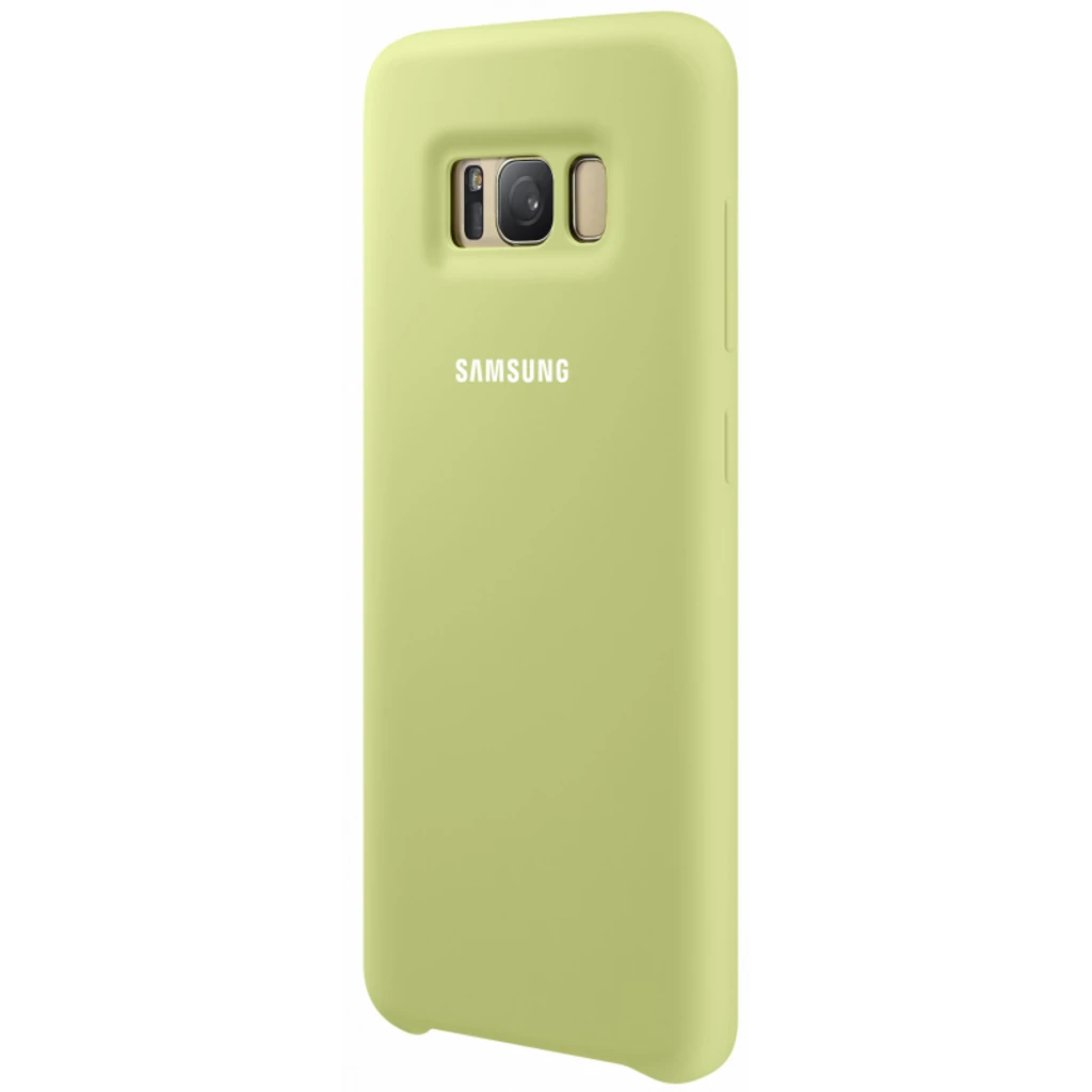 Чехол Samsung Silicone Cover Green для Samsung G955 Galaxy S8+ (EF-PG955TGEGRU)