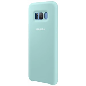 Чехол Samsung Silicone Cover Blue для Samsung G955 Galaxy S8+ (EF-PG955TLEGRU)