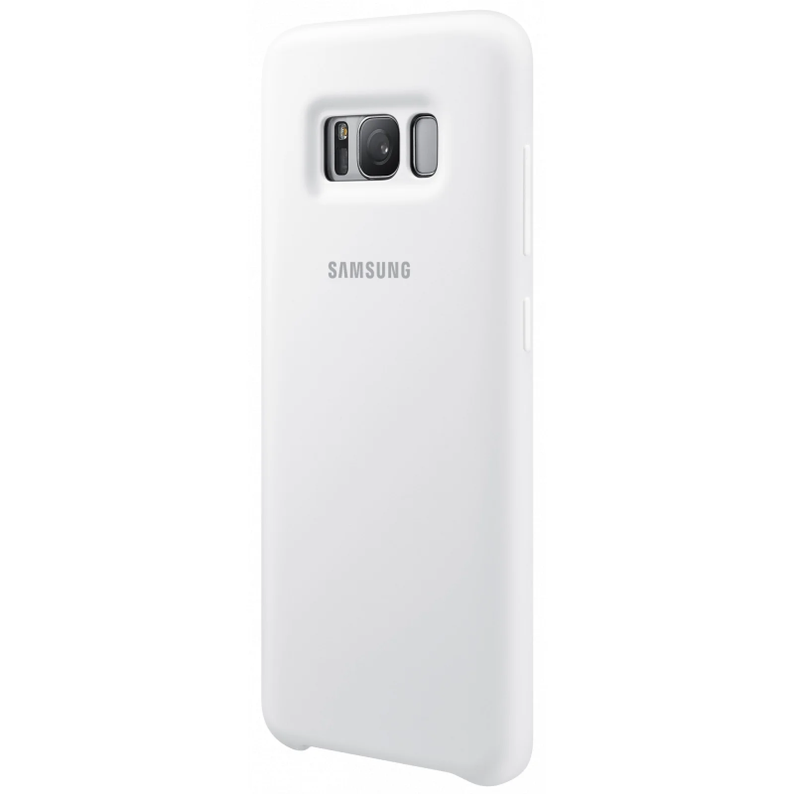 Чехол Samsung Silicone Cover White для Samsung G955 Galaxy S8+ (EF-PG955TWEGRU)