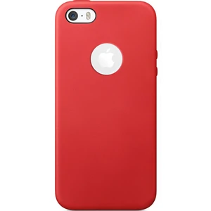 Цвет: Красный - Чехол Buenos Premium Silicone Case Red для iPhone 5, iPhone 5s, iPhine SE