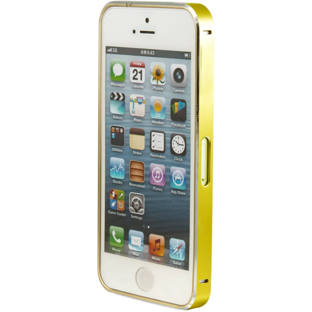 Бампер Bumper Metalic Slim Gold для iPhone 5, iPhone 5s, iPhone SE