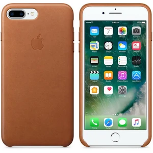 Колір: Коричневий - Чохол Apple iPhone 7 Plus Leather Case Saddle Brown MMYF2
